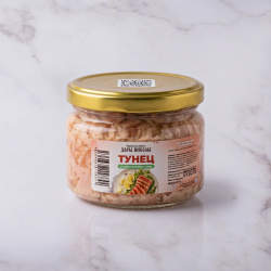 Тунец в собственном соку Дары Николы, 250 гр.