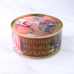 Ветчина из мяса кабана 325 г.