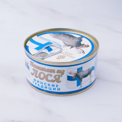 Паштет из мяса лося «Финские традиции» ж/б 0,200