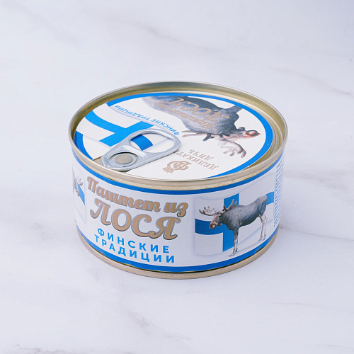 Паштет из мяса лося &amp;quot;Финские традиции&amp;quot; ж/б 200 гр.