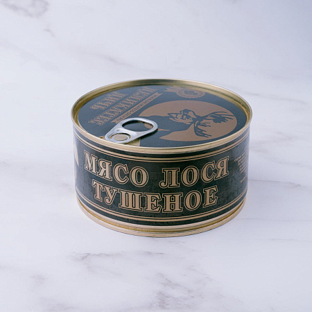 Мясо лося тушеное "Деликатес дичь" 325 гр.