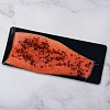 Филе форели слабой соли на коже с розовым перцем