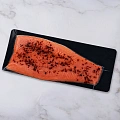 Филе форели слабой соли на коже с розовым перцем