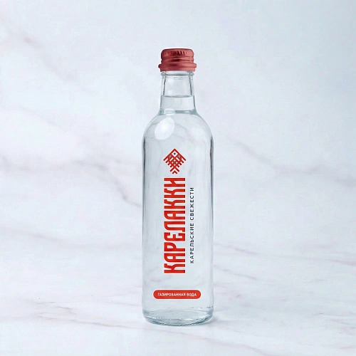 Премиальная артезианская питьевая вода газиров., 05 л.