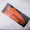 Филе форели слабой соли на коже с брусникой