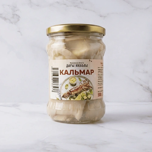 Кальмар натуральный 500 гр.
