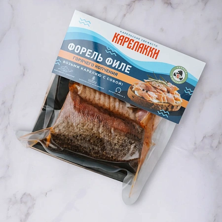Форель горячего копчения кусок