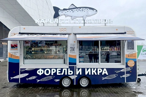 г. Санкт-Петербург, ТРЦ «Охта Молл», Брантовская дорога, 3, фудтрак