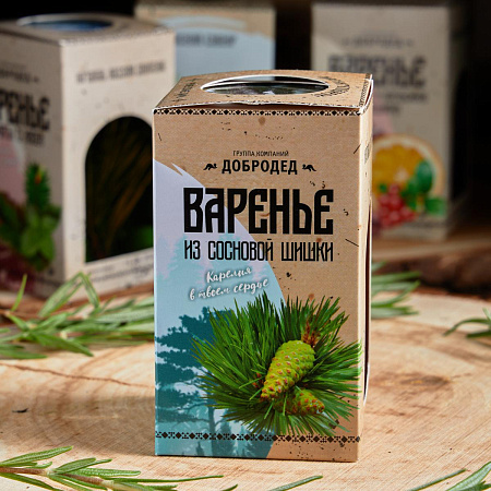 Варенье из сосновых шишек баночка 300 гр.
