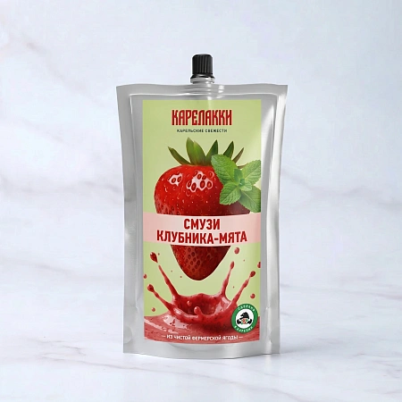 Смузи клубника-мята 200 гр.